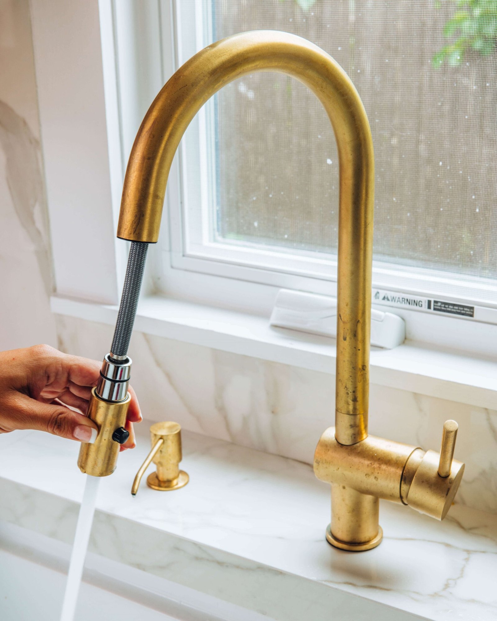 Brass Pull-Down Faucet - Image 2