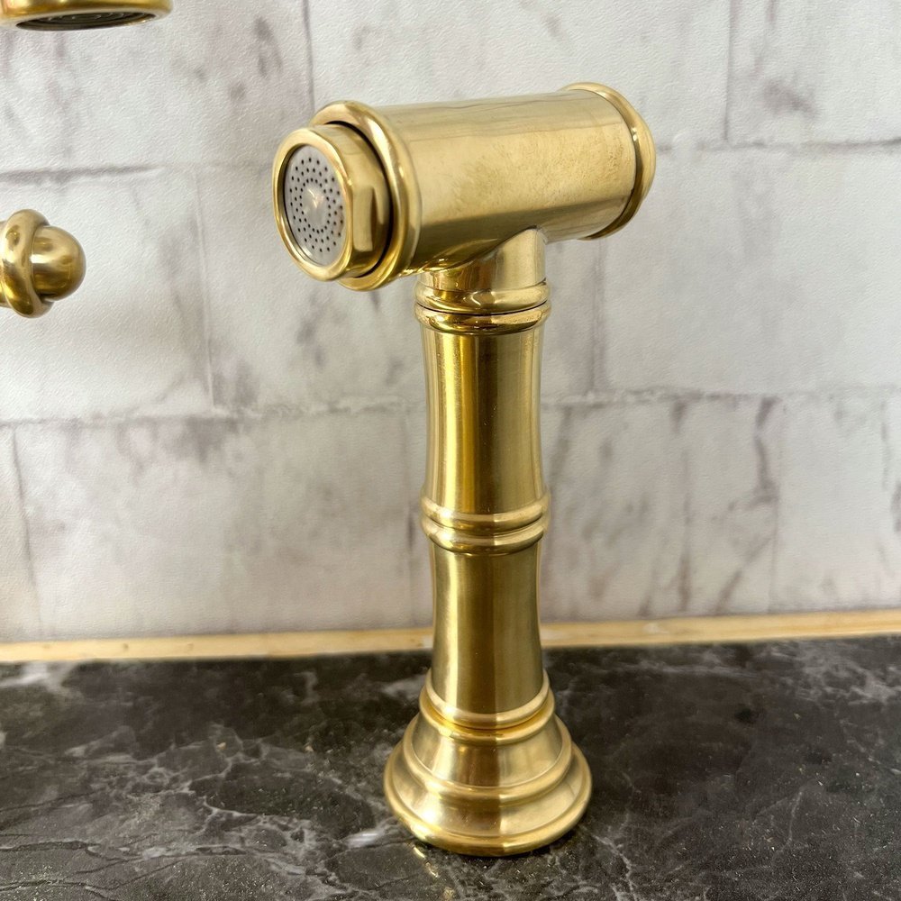 Brass Deck Mount 3 Leg - Image 2