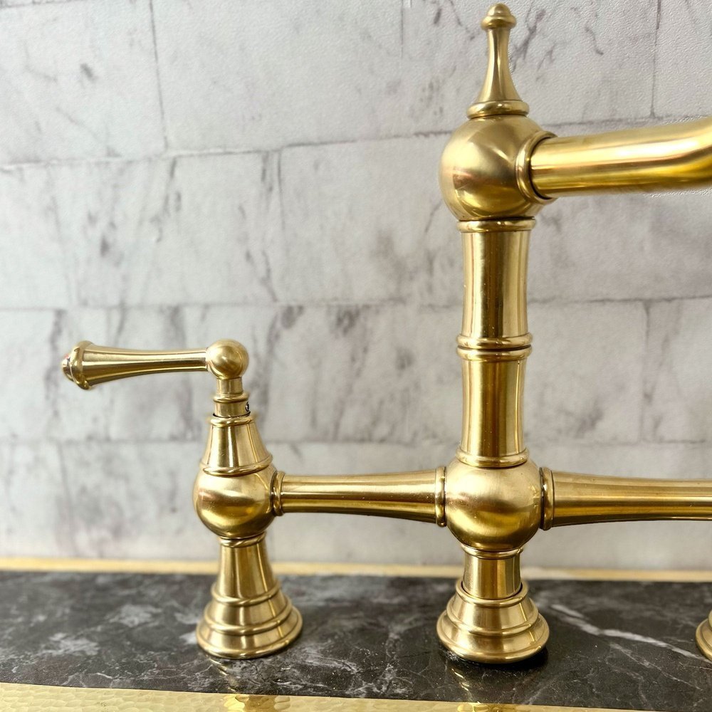 Brass Deck Mount 3 Leg - Image 4