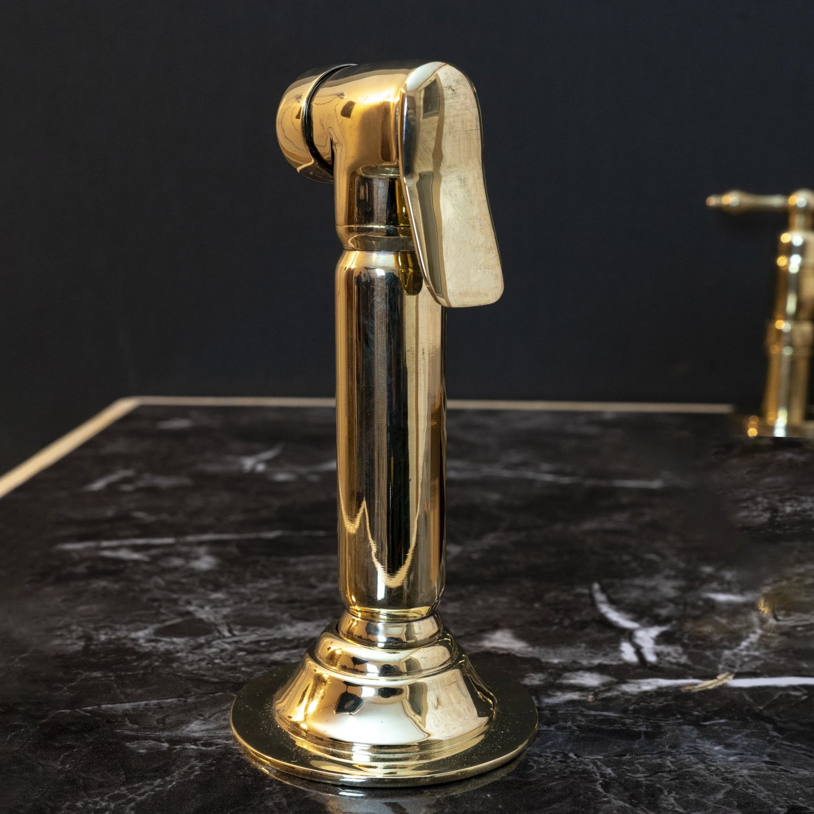 Brass kitchen side sprayer - Image 3