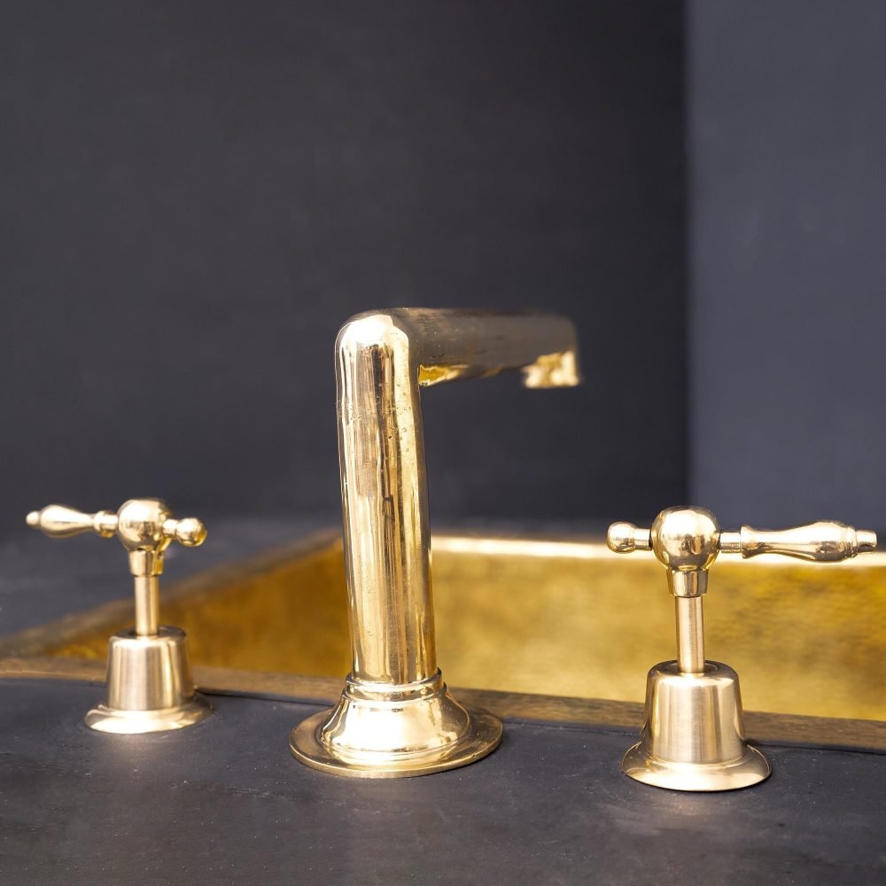 unlacquered-brass-widespread-prep-sink-faucet-989856